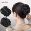 AqToCna Sợi Chịu Nhiệt Tổng Hợp Xoăn Sóng Tóc Lộn Xộn Bun Chignon Móng Vuốt Kẹp Đuôi Ngựa Cho Nữ Và Bé Gái Tiệc Cưới Hàng Ngày AqToCna