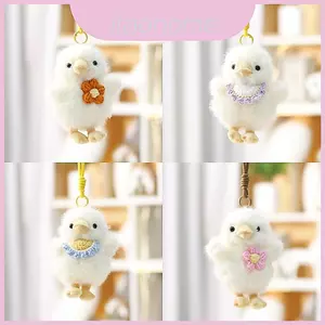 Búp bê đồ chơi sang trọng dễ thương có móc khóa cho bé gái Quà tặng trang trí văn phòng tại nhà