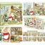 GETVOW Bộ Sưu Tập Mô Hình Cửa Hàng Mini, Sách Sticker Cảnh Cửa Hàng Thiết Kế Ghép Tầng, Tranh Phong Cảnh Dán Tự Dính Hoạt Hình Minh Họa, DIY Trang Trí Sổ Tay