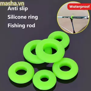 10 Cái Nút Chặn Cực Câu Cá, Vòng Dừng Cần Câu Silicon Độ Đàn Hồi Cao, Đa Năng Chống Trơn Trượt Chống Phân Hủy Cần Nhẫn Nhẫn Thuyền Câu Cá Lướt Câu Cá Câu Cá Trên Băng Câu Cá