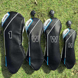 Vỏ Gỗ Golf Phong Cách Mới 440 Câu Lạc Bộ Vỏ Bảo Vệ 135UT Thương Hiệu Mới PU Chống Thấm Nước Bóng Đầu Nắp Bao