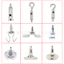Biển Treo Mã Yakali Treo Kẹp Di Động Mã Đĩa Mã Khóa Dây Dây Treo Mã Treo Dây Treo Dây Móc Phụ Kiện 6.28 I6MF