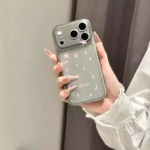 Trăng vén tuyết hồng Ứn dụn iPhone 1716/15/14promax trường hợp 13pro11 All Inclusive