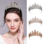 Cô Dâu Vương Miện Mũ Hợp Kim Kim Kim Cương Giả Đầu Cưới Vương Miện Sinh Nhật Phụ Kiện Tóc Đảng Băng Đô