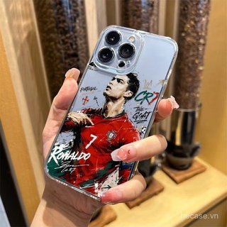 Ốp điện thoại Vỏ điện thoại Phong cách mới Bóng đá Graffiti số 7 Boy Thích hợp cho iPhone 14promax ip 14 15 16 17 pro max xr xs 12promax 11 12pro 13 14 15 promax Vỏ bảo vệ linh hoạt