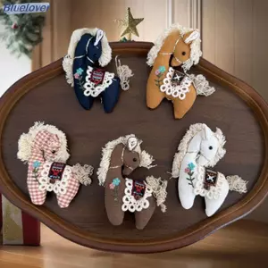 Bluelover Handmade Vải Pony Với Thêu Trâm Pin Hoạt Hình Nữ Quần Áo Trang Sức Phụ Kiện Ngựa Xò Mới