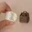 Giỏ tạp hóa Mini Phụ kiện nhà búp bê Bộ giỏ đựng rau quả thu nhỏ cho nhà búp bê tỷ lệ 1: 12 Trang trí nhà bếp