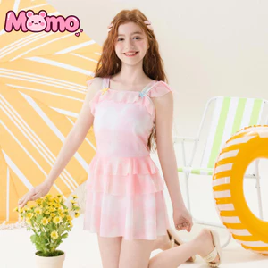 Bộ đồ bơi trẻ em mới 2026 cho bé gái, Đồ bơi một mảnh mùa hè cho suối nước nóng và bãi biển