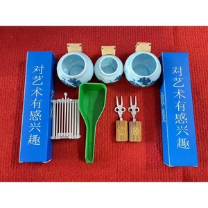 Combo Cóng cho lồng chào mào gồm 1 bộ cóng chợ +2 xiên triện+1 rọ+1xúc nhựa+2 cóng hút tàu giá rẻ