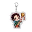 HK1 Demon Slayer Acrylic Móc Khóa Kamado Tanjirou Mặt Dây Chuyền Kamado Nezuko Phụ Kiện Anime Ngoại Vi KH1