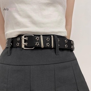 Thắt lưng nữ thời trang đinh tán khóa kim, phong cách cá tính, phù hợp với quần jean
