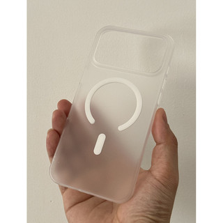 [JLK] Ốp điện thoại Mờ Trong Suốt Từ Tính Siêu Mỏng Sang Trọng Cho iPhone 17 16 15 14 13 12 11 Pro Max Plus 17 Air Clear Back Bìa Cứng