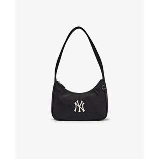 MLB - Túi đeo vai nữ hình bán nguyệt Basic Sportive_3ABQB045N-50BKS
