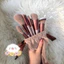 Bộ cọ trang điểm 13 chiếc, bộ sơn mắt siêu mềm đầy đủ, giá cả phải chăng, di động và nhỏ, Bộ cọ trang điểm thân thiện