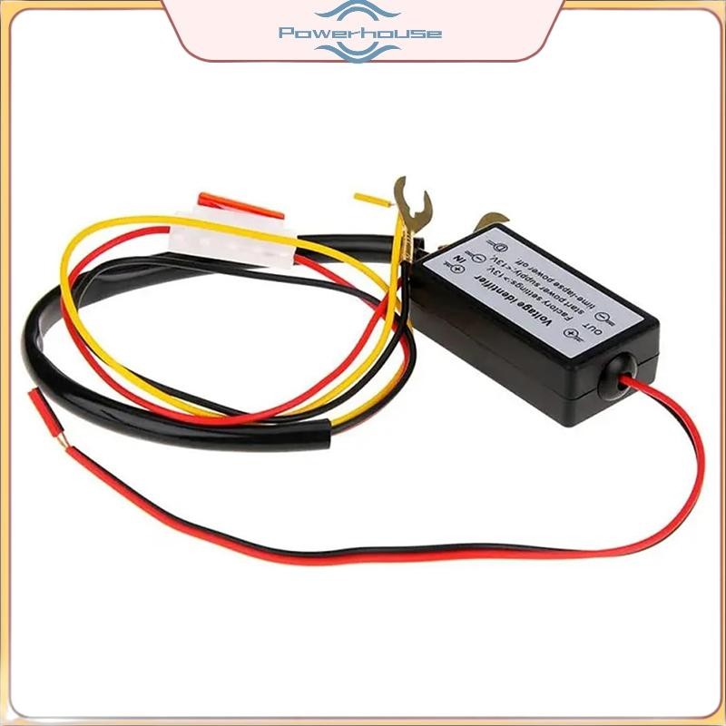 Bộ điều khiển POWER DRL Đèn LED ô tô tự động Chạy ban ngày Rơle Bộ điều khiển đèn sương mù Bật / Tắt Đèn sương mù Đèn trễ.