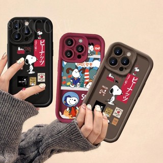 Ốp Điện Thoại Họa Tiết Snoopy Dễ Thương Cho Redmi Note 14 Pro + Note 14s Turbo 4 Pro A5 K80 Pro Ốp Lưng Silicon Mềm Chống Sốc