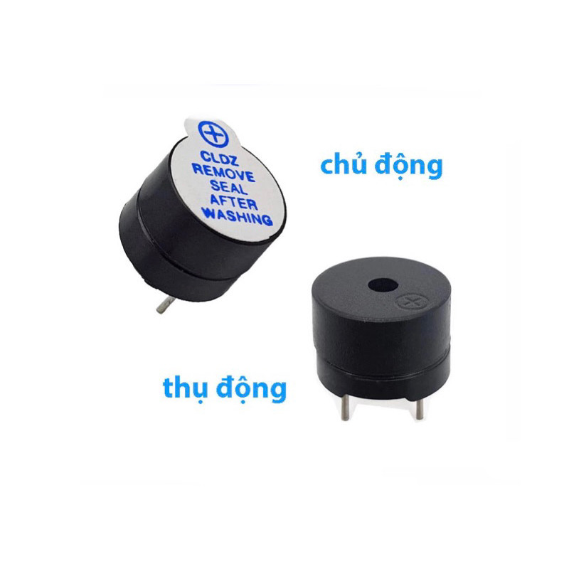 Còi chip Buzzer 3V / 5V / 12V Còi báo / Còi báo thụ động/ Còi báo chủ ...