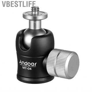 VBESTLIFE Bohemia-VN Andoer MT-04 Mini Ball Head 360 độ Panoramic Ballhead với vít 1/4 tiêu chuẩn để lắp máy ảnh DSLR