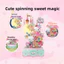 ‌Khối xây dựng phòng khiêu vũ Dreamy Rose Garden - Đồ chơi dành cho bé gái, Sáng tạo cho sinh nhật & tiệc tùng‌