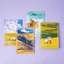 Vở Van Gogh Vở Viết B5 80/120 Trang Dòng Kẻ Ngang 2 Màu Chống Lóa, Bìa Vở Làm Tập Vở Ghi Chép -AT