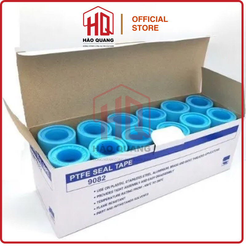 10 Cuộn Keo Non Quấn Ống Nước Chống Rò Rỉ – Cuộn Băng Keo Lụa Quấn Ren Ống Nước Tiện Dụng