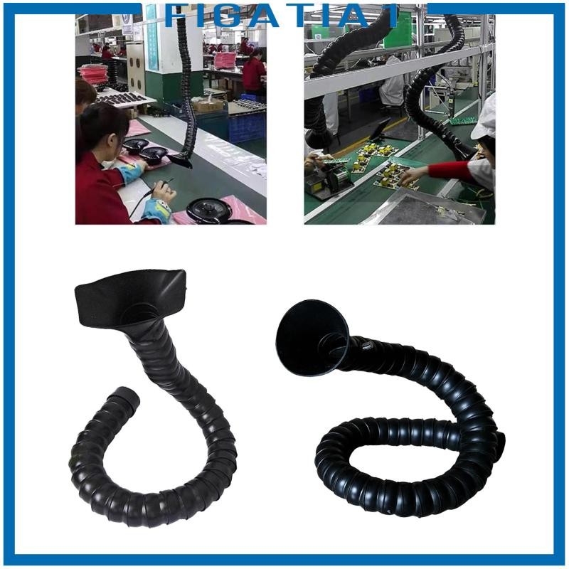 Cánh tay hút khói, dài 1 M, Hút khói, Đường kính ngoài 50 Mm, có mui xe, Ống hút mạnh cho khói hàn trong phòng thí nghiệm