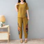 Mùa Hè 2024 Áo Sơ Mi Vải Lan Cotton Cho Người Trung Niên, Phong Cách Retro Dân Tộc Ngắn Tay