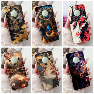 Dành Cho Honor X9D 5G Mới Cool Dragon Tranh Vỏ Cho Honor X9d X 9D 5G Silicon Mềm TPU Vỏ Điện Thoại