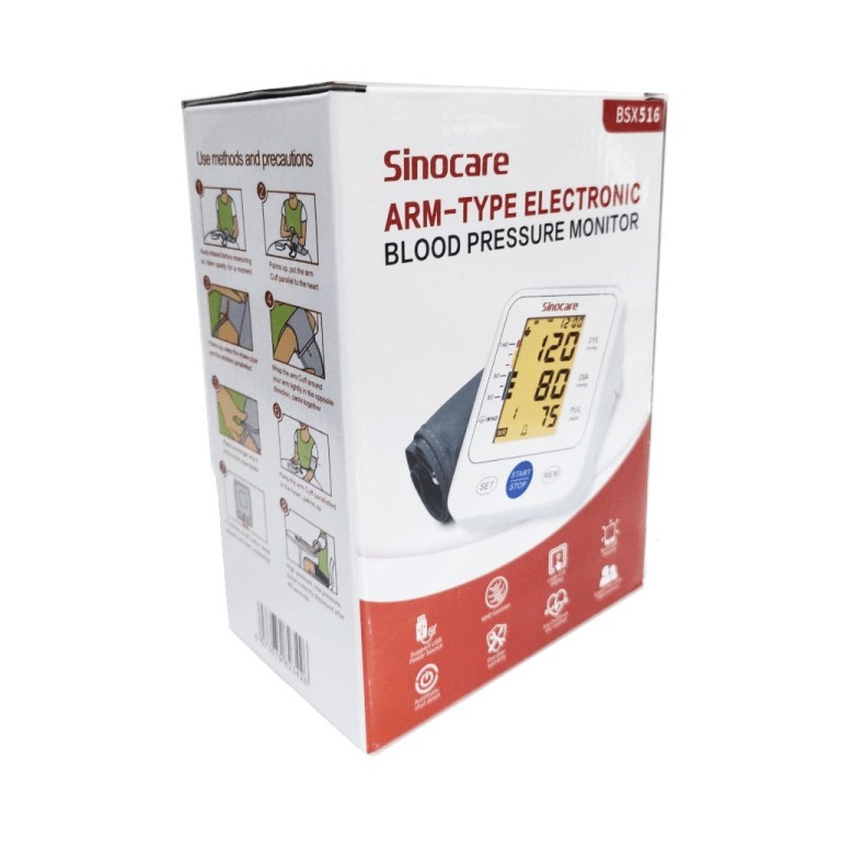 Máy đo huyết áp điện tử bắp tay Sinocare Thương hiệu Đức - BSX516