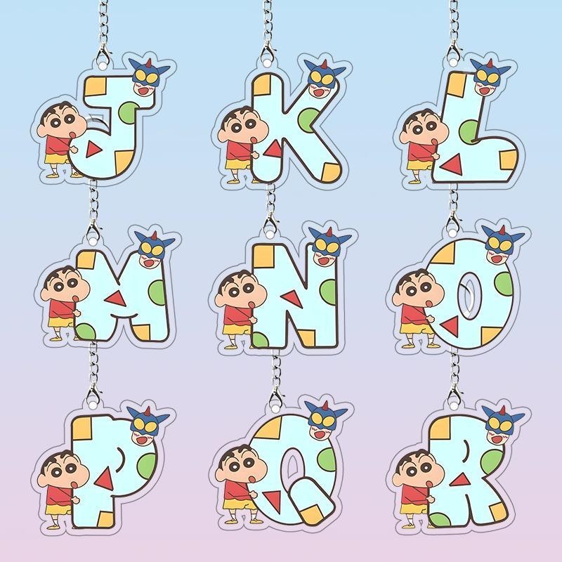 Crayon Shin chan, Phiên Bản Q, Ngoại Vi Shin chan, Mặt Dây Điện Thoại 26 Chữ Cái, Mặt Dây Chuyền Ba Lô