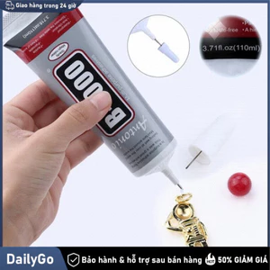 Keo Dán Silicone B7000 Đa Năng Dán Đá Trang Sức, Da, Gỗ, Nhựa, Điện Tử, Mô Hình, Đồ Thủ Công Tiện Dụng