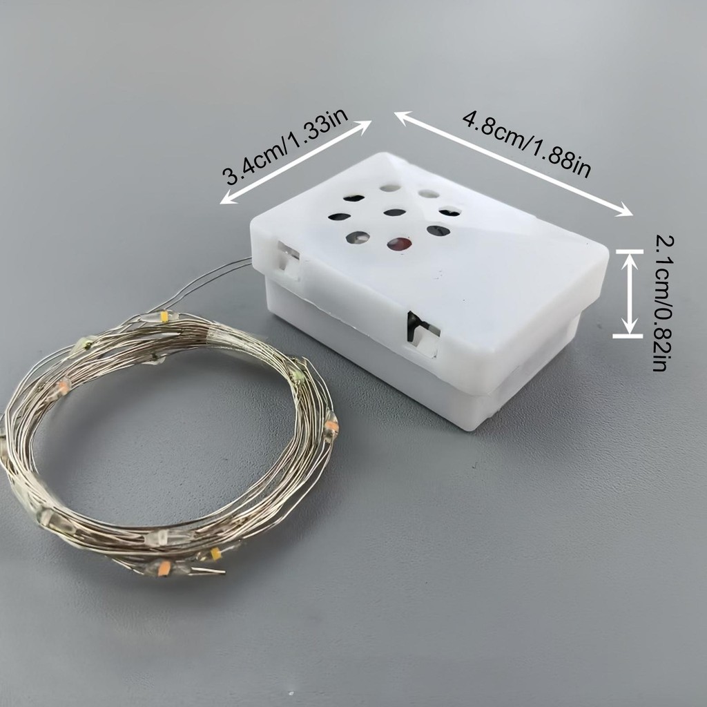 Chúc Mừng Sinh Nhật Hộp Nhạc Hộp Giọng Nói Loa Âm Nhạc Đồ Chơi Đèn LED Dây Trang Trí