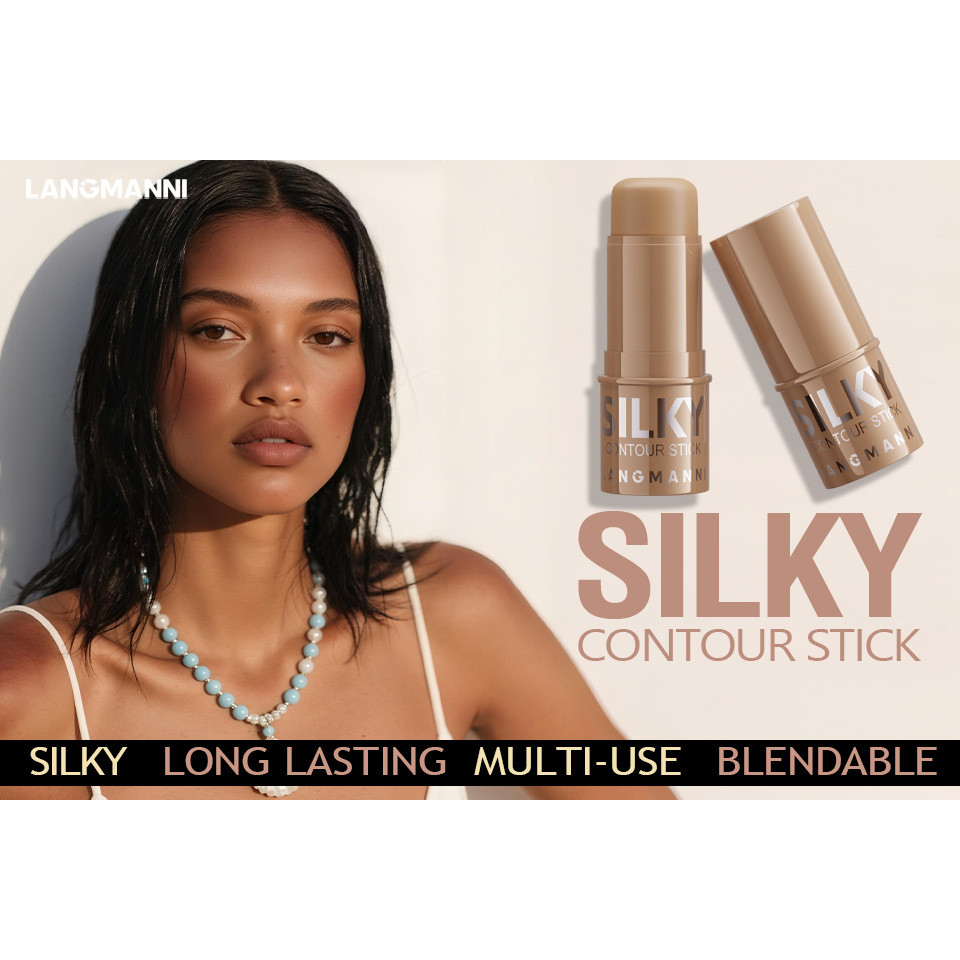 DANGMANNI Tricolor Contouring Stick Kem tiliang da mặt đa chức năng