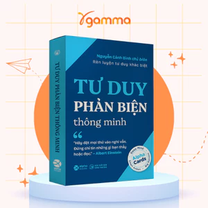 Flashcard Tư Duy Phản Biện - Rèn Luyện Tư Duy Khác Biệt & Logic (Alpha Books)