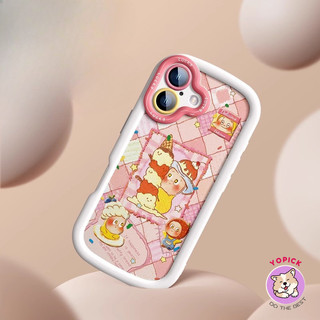 Elf Cake Phone case for IPhone17 16 15 14 13 12 11 X Xs Xr 7 8 Plus Pro Max Anti Drop Soft Back Cove JKP