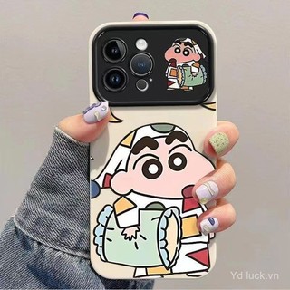 Gối Xiaoxin Đơn Giản Sáng Tạo Hoạt Hình Vui Vẻ Phong Cách Mới Nhất Thích Hợp Cho iPhone 17promax / 14plus / 16pro / 12 / 15pro / 13promax / 11pro / 17 / 11promax Ốp Điện Thoại Chống Sốc