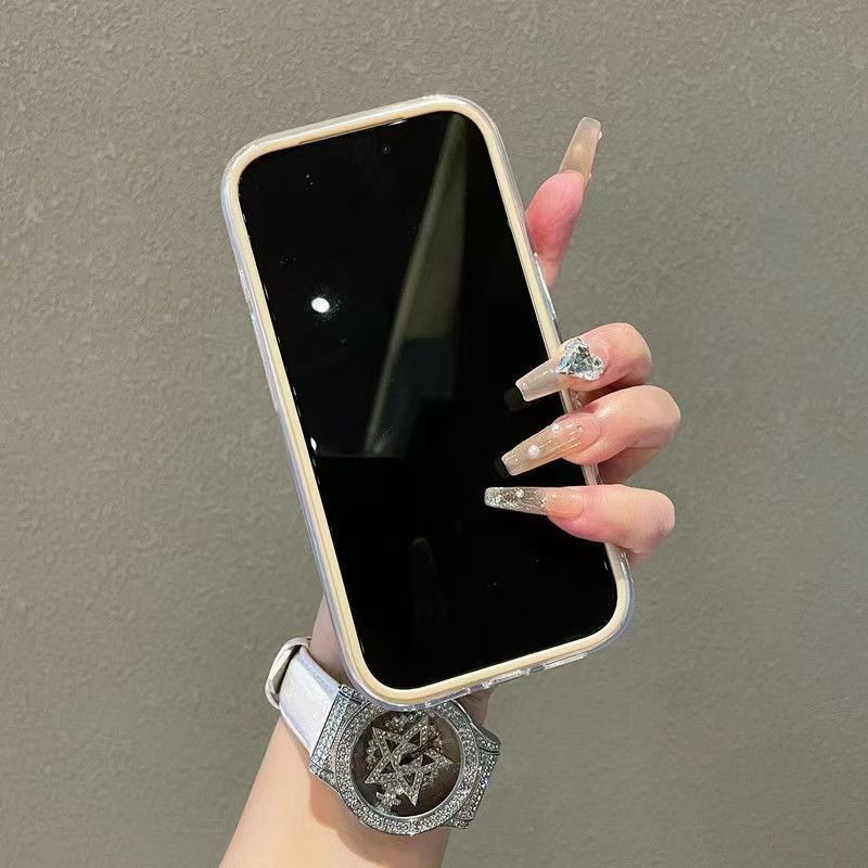 Ốp điện thoại cứng pha lê trong suốt sang trọng phù hợp cho iPhone 17 16 15 14 13 12 11 Pro Max Plus 17Air Ốp lưng