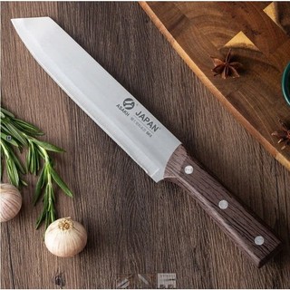 chuyên sỉ - Bộ 3 Dao Nhật ASAKH JAPAN 324 Cán gỗ chiều dài 28cm siêu bén