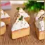 Hình Thuyền & Vòng Tart bằng thép không gỉ ba góc Tháp Khuôn Bánh Đục Lỗ Bánh Mousse Nhẫn