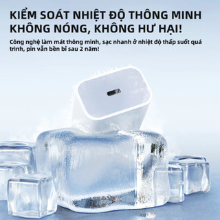 Bruju Combo củ sạc nhanh 35W + dây cáp Type-C 1m Sạc 85% trong 30 phút Siêu nhỏ gọn Tương thích iP Samsung Xiaomi