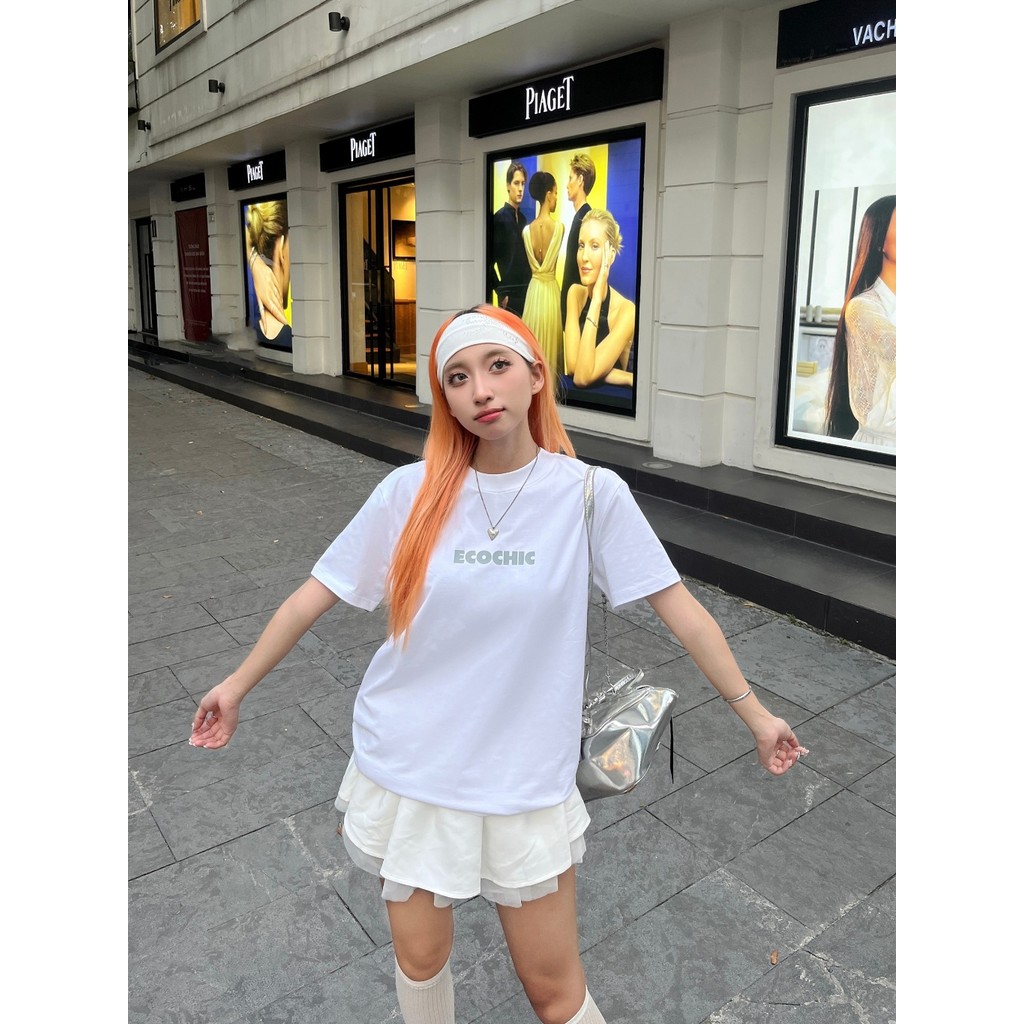 （Giao hàng 24h）Angela Áo Phông Basic Angela Local Brand Chính Hãng Unisex Form Rộng Oversize Premium Cotton 100%