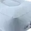 PNPIA- Gối tựa chân bơm hơi PVC Chuyến bay ngủ tựa chân Gối 3 lớp Chiều cao có thể điều chỉnh Xe buýt Du lịch Chân gối