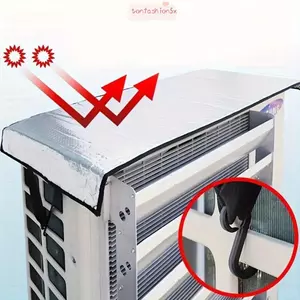 Vỏ điều hòa ITRUMPET, Vỏ bảo vệ điều hòa bằng nhôm bạc, Vỏ chống bụi chống nước ngoài trời