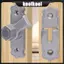 Khóa cửa 180 độ chống gỉ Kool cho độ bền trong thời gian dài Lắp đặt dễ dàng