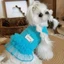 QEARY Puppy Công Chúa Đầm, Thoải Mái Mềm Mại Cho Chó Lưới Lông Tơ Váy, Thời Trang Cổ Tròn Thoáng Khí Mỏng Dây Đeo Thú Cưng Váy Puff Đảng