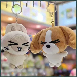 YT4 LiPU FRIENDS Suujin Dodong Plushie Nhấp Nháy Mắt Sang Trọng Móc Khóa Túi Dễ Thương Quyến Rũ
