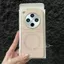 Thích hợp cho Ốp điện thoại OPPO FindX8 Họa tiết vải lanh Vỏ mềm chống sốc mờ từ tính