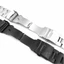 Dây đồng hồ thép không gỉ 00985/SKX007/009, dây ba hạt lặn, dây thép đặc, giao diện cong, 18/19/20/21/22/23/24mm, dây thép đen chải, phụ kiện thay thế