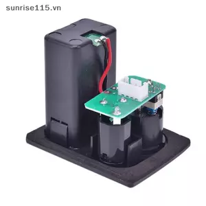 SRVN LC-5 Acoustic Guitar Piup Pin Hộp Đựng Pin Phụ Kiện Đàn Guitar.