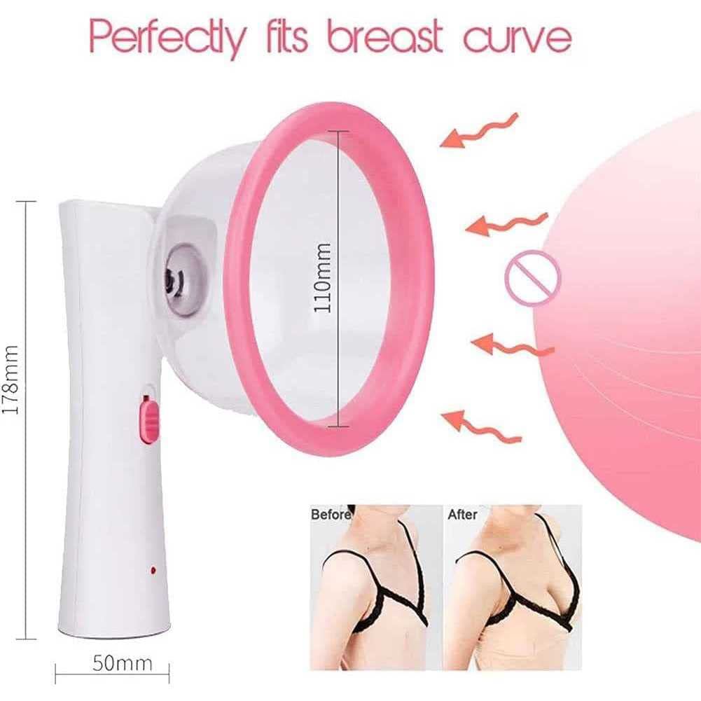Máy mát xa ngực bằng điện, Máy phóng to làm đẹp ngực Thiết bị chăm sóc ngực đa chức năng, thúc đẩy tăng trưởng ngực